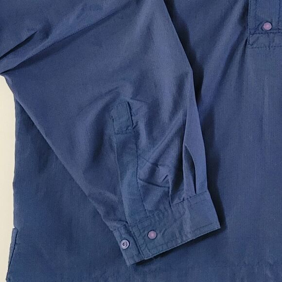 Terramar Sports Men's Nylon Long Sleeve Half-Snap Pullover Top - Picture 8 of 13